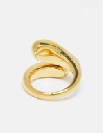 Other Stories chunky ring in gold